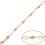 PULSERA ORO 18KL - Peso: 3.35 gr 