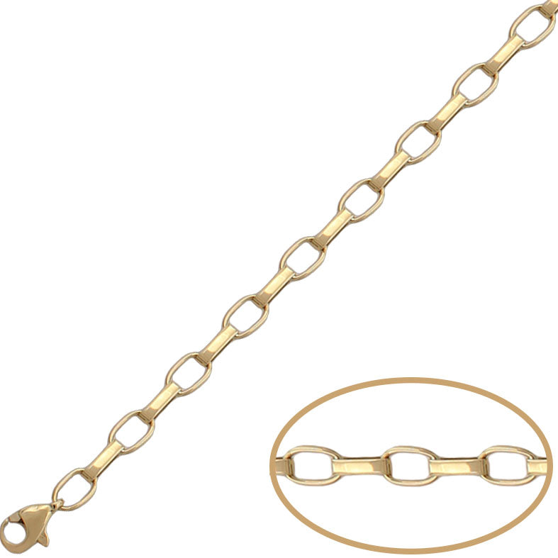 PULSERA ORO 18KL - Peso: 3.80 gr 
