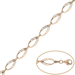 PULSERA ORO 18KL - Peso: 4.85 gr 