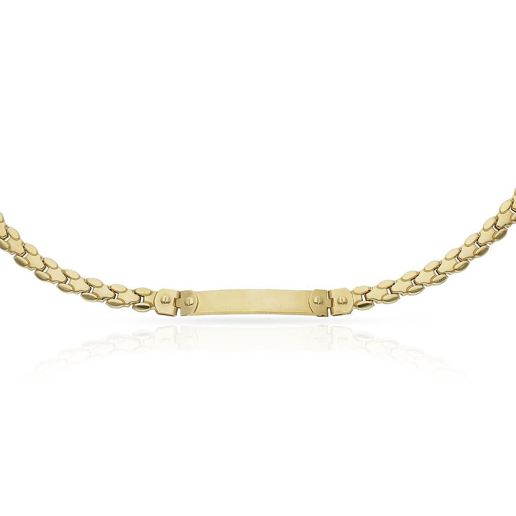 PULSERA ORO 18KL PLACA