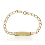 PULSERA ORO 18KL PLACA - Peso: 1.55 gr 