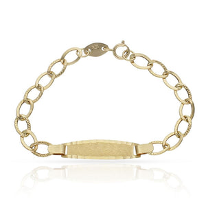 PULSERA ORO 18KL PLACA - Peso: 1.60 gr 