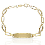 PULSERA ORO 18KL PLACA - Peso: 2.55 gr 