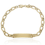 PULSERA ORO 18KL PLACA - Peso: 3.90 gr 