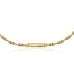 PULSERA ORO 18KL PLACA - Peso: 5.70 gr 