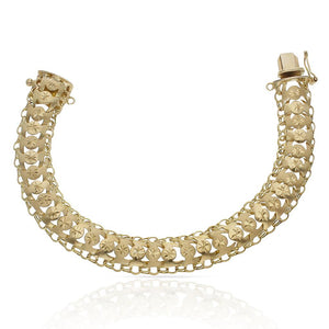 PULSERA ORO 18KL PRINCESA - 11MM - Peso: 18.55 gr 