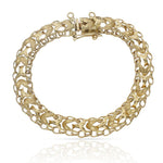 PULSERA ORO 18KL PRINCESA - 9MM - Peso: 11.30 gr 