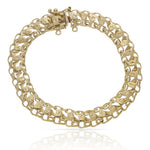PULSERA ORO 18KL PRINCESA - 9MM - Peso: 12.45 gr 
