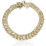 PULSERA ORO 18KL PRINCESA - 9MM - Peso: 12.85 gr 
