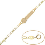 PULSERA ORO 18KL RELOJ 1X1 - 13 CM - Peso: 1.40 gr 