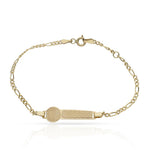 PULSERA ORO 18KL RELOJ 3x1 - Peso: 2.30 gr 