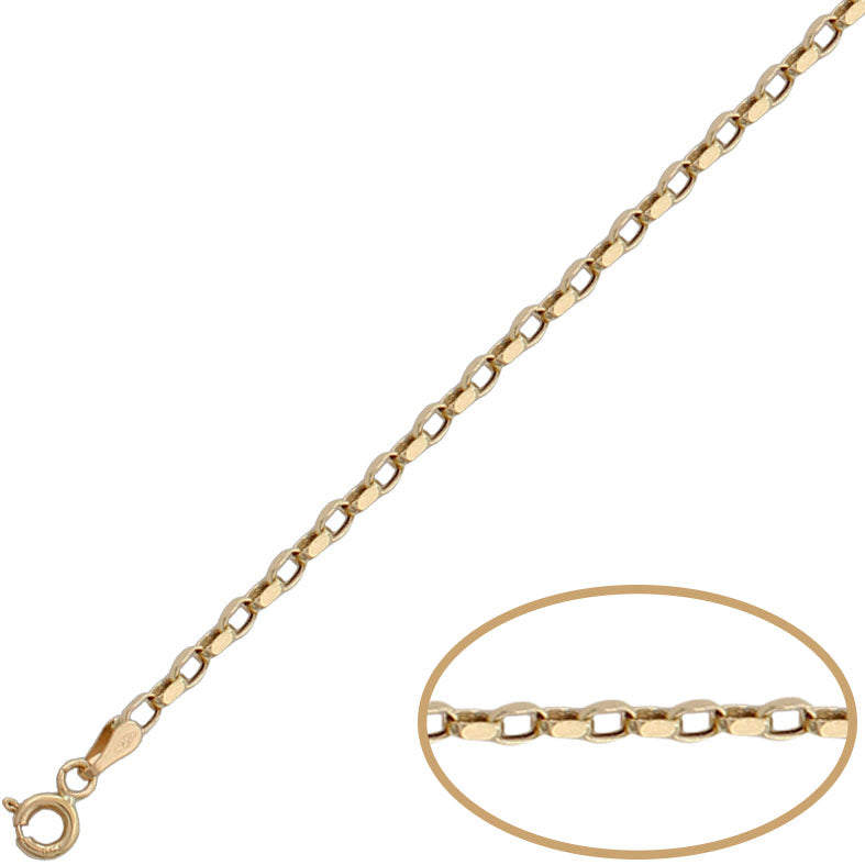 PULSERA ORO 18KL ROLOT ALARGADO - 2.50MM - Peso: 1.65 gr 