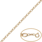 PULSERA ORO 18KL ROLOT ALARGADO - 5MM - Peso: 1.90 gr 