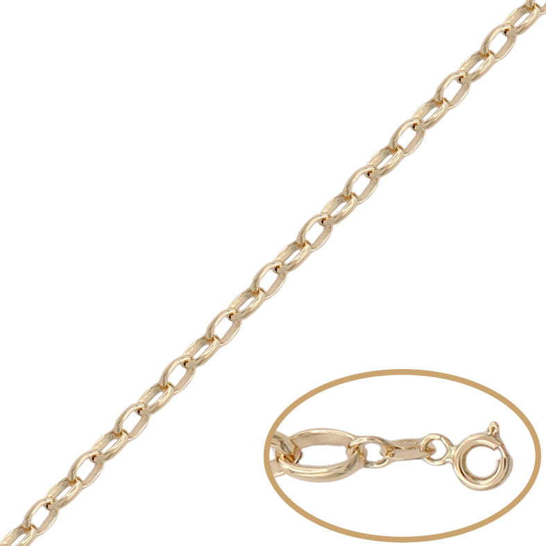 PULSERA ORO 18KL ROLOT ALARGADO - 5MM - Peso: 1.95 gr 