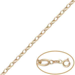PULSERA ORO 18KL ROLOT ALARGADO - 5MM - Peso: 1.95 gr 