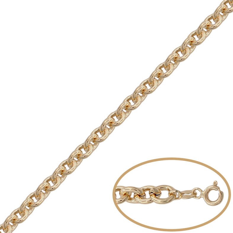 PULSERA ORO 18KL ROLOT HUECO - 7MM - Peso: 4.05 gr 