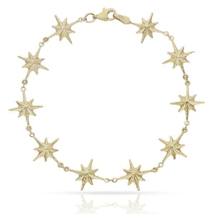 PULSERA ORO 18KL ROSA DE LOS VIENTOS - 12MM - Peso: 4.40 gr 