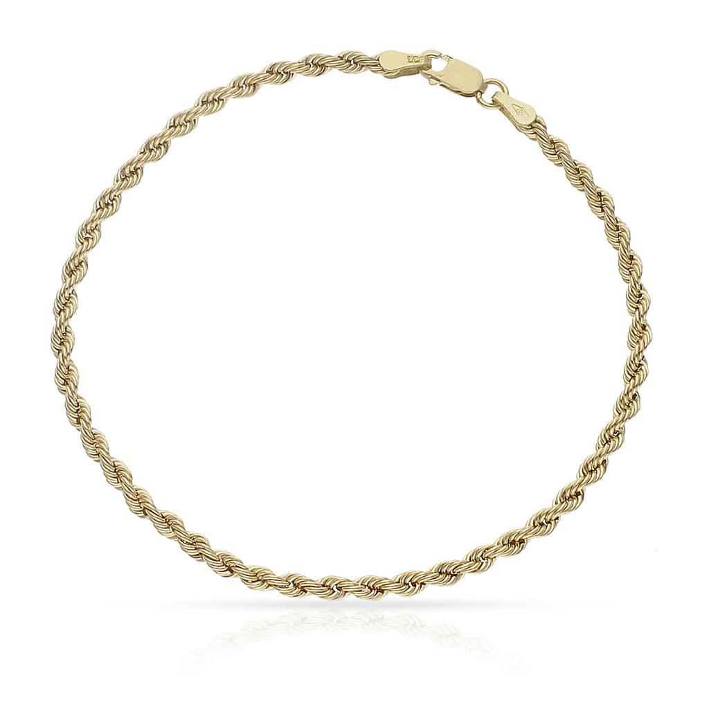 PULSERA ORO 18KL SALOMONICA - 2.70MM - Peso: 2.15 gr 