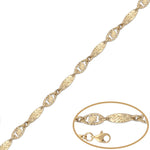 PULSERA ORO 18KL TALLADA - Peso: 2.85 gr 