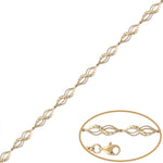 PULSERA ORO 18KL TALLADA - Peso: 3.75 gr 