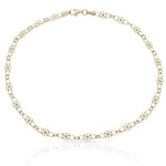 PULSERA ORO 18KL TOBILLERA - Peso: 5.00 gr 