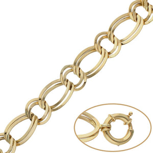 PULSERA ORO 18KL TROQUELADA - Peso: 10.15 gr 