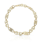 PULSERA ORO 18KL TROQUELADA - Peso: 2.25 gr 
