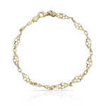 PULSERA ORO 18KL TROQUELADA - Peso: 3.20 gr 