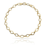 PULSERA ORO 18KL TROQUELADA - Peso: 3.85 gr 
