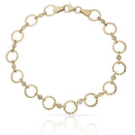 PULSERA ORO 18KL TROQUELADA - Peso: 4.55 gr 