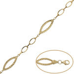 PULSERA ORO 18KL TROQUELADA - Peso: 5.15 gr 