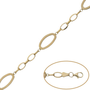 PULSERA ORO 18KL TROQUELADA - Peso: 5.20 gr 