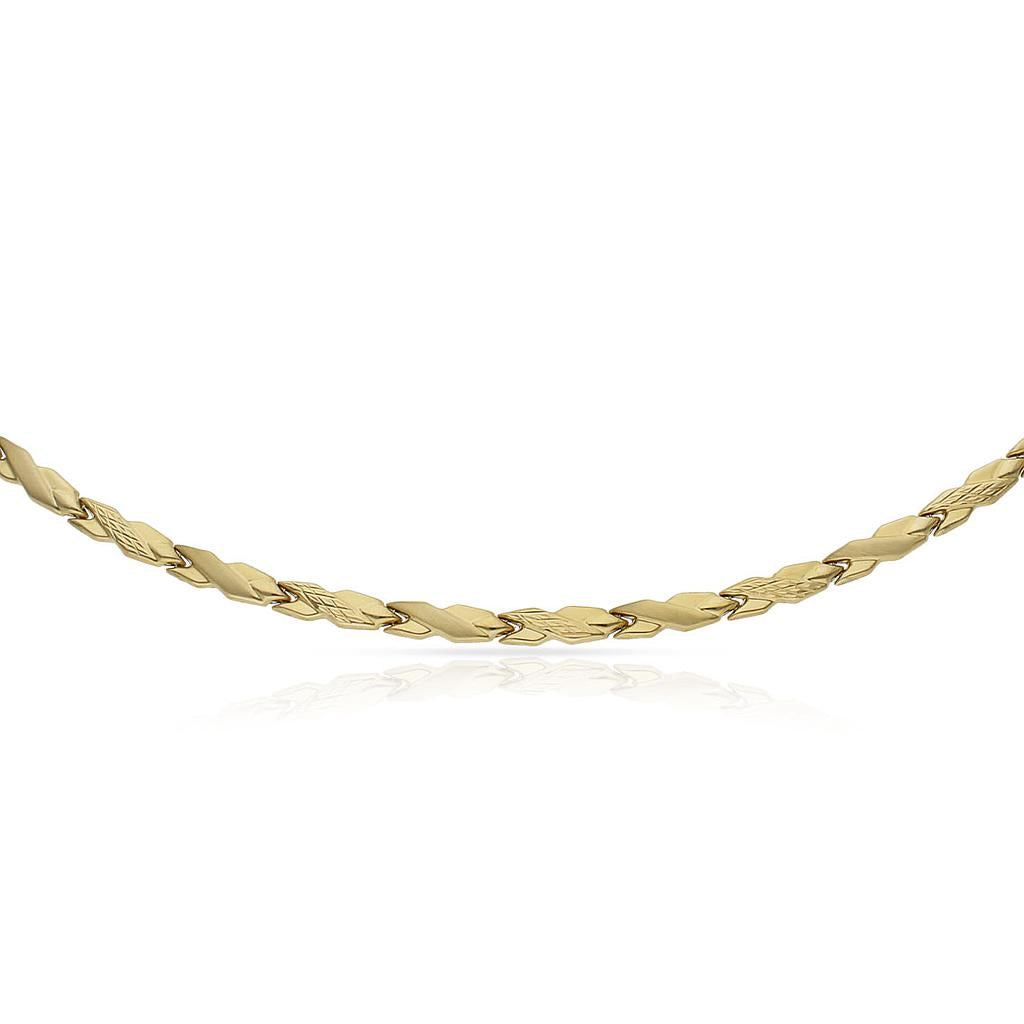 PULSERA ORO 18KL TROQUELADA - Peso: 5.35 gr 