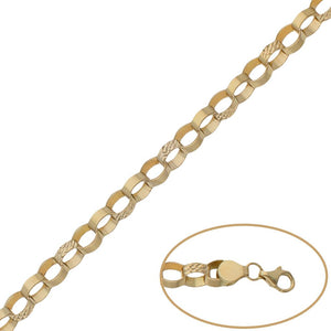 PULSERA ORO 18KL TROQUELADA - Peso: 6.35 gr 