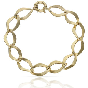 PULSERA ORO 18KL TROQUELADA - Peso: 6.90 gr 
