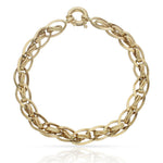 PULSERA ORO 18KL TROQUELADA - Peso: 7.30 gr 