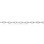 PULSERA ORO BLANCO 18KL CIRCONITAS - Peso: 6.40 gr 