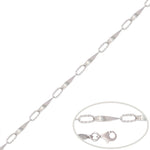 PULSERA ORO BLANCO 18KL  - Peso: 1.80 gr 