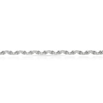 PULSERA ORO BLANCO 18KL - Peso: 5.60 gr 