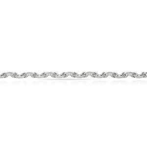 PULSERA ORO BLANCO 18KL - Peso: 5.60 gr 
