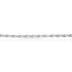 PULSERA ORO BLANCO 18KL - Peso: 5.70 gr 