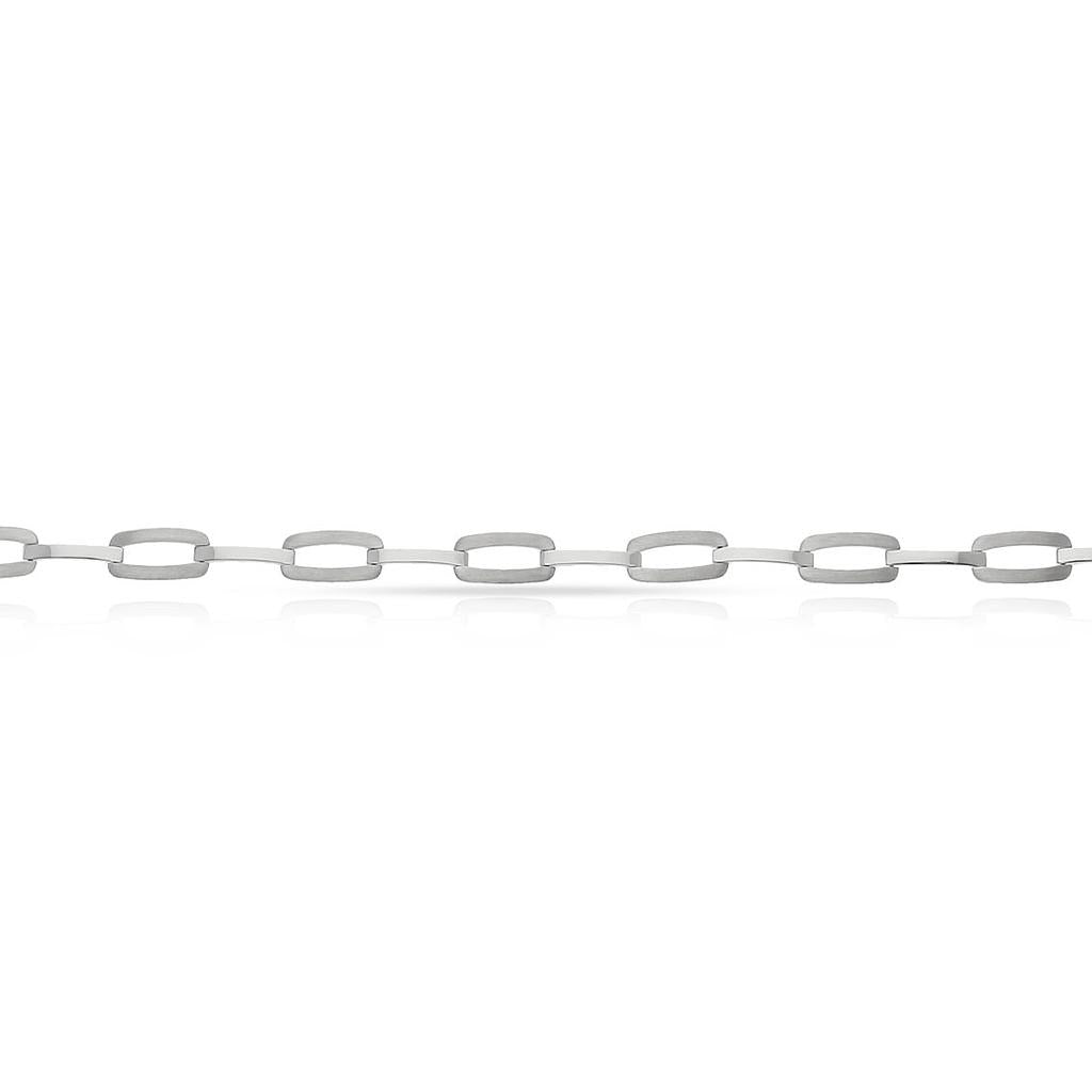 PULSERA ORO BLANCO 18KL - Peso: 5.80 gr 