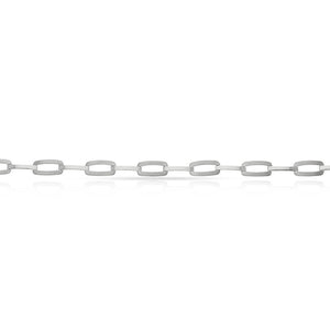 PULSERA ORO BLANCO 18KL - Peso: 5.80 gr 