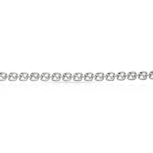 PULSERA ORO BLANCO 18KL - Peso: 8.80 gr 