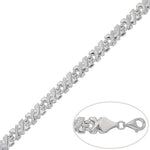 PULSERA ORO BLANCO 18KL - Peso: 9.30 gr 