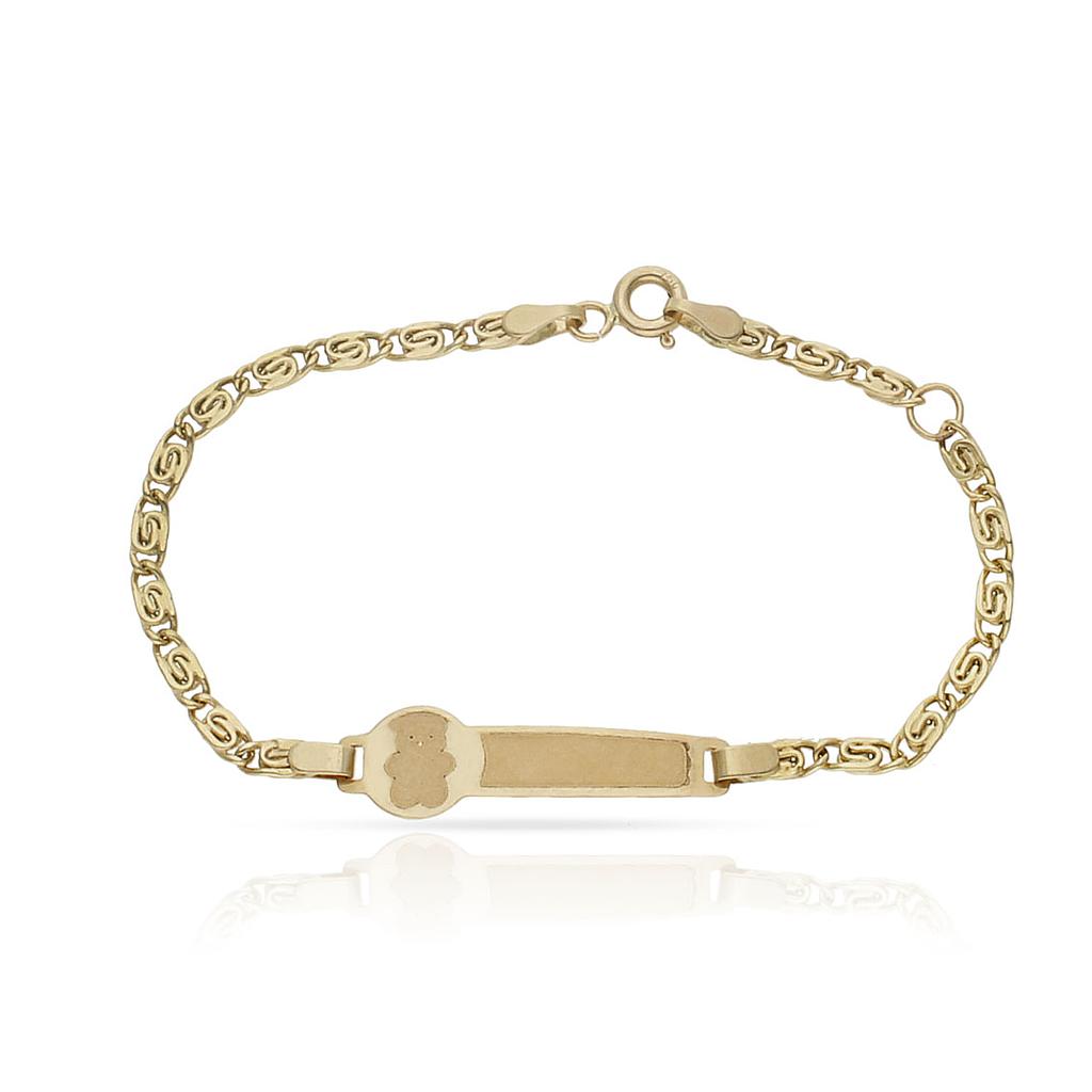 PULSERA OSO ORO 18KL - Peso: 2.65 gr 