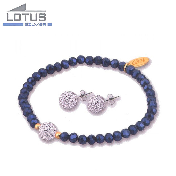 Pulsera + Pendientes Lotus SiIver LP1237-2/3 Plata 1ºLey