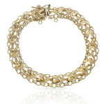PULSERA PRINCESA ORO18KL 9MM - Peso: 12.20 gr 