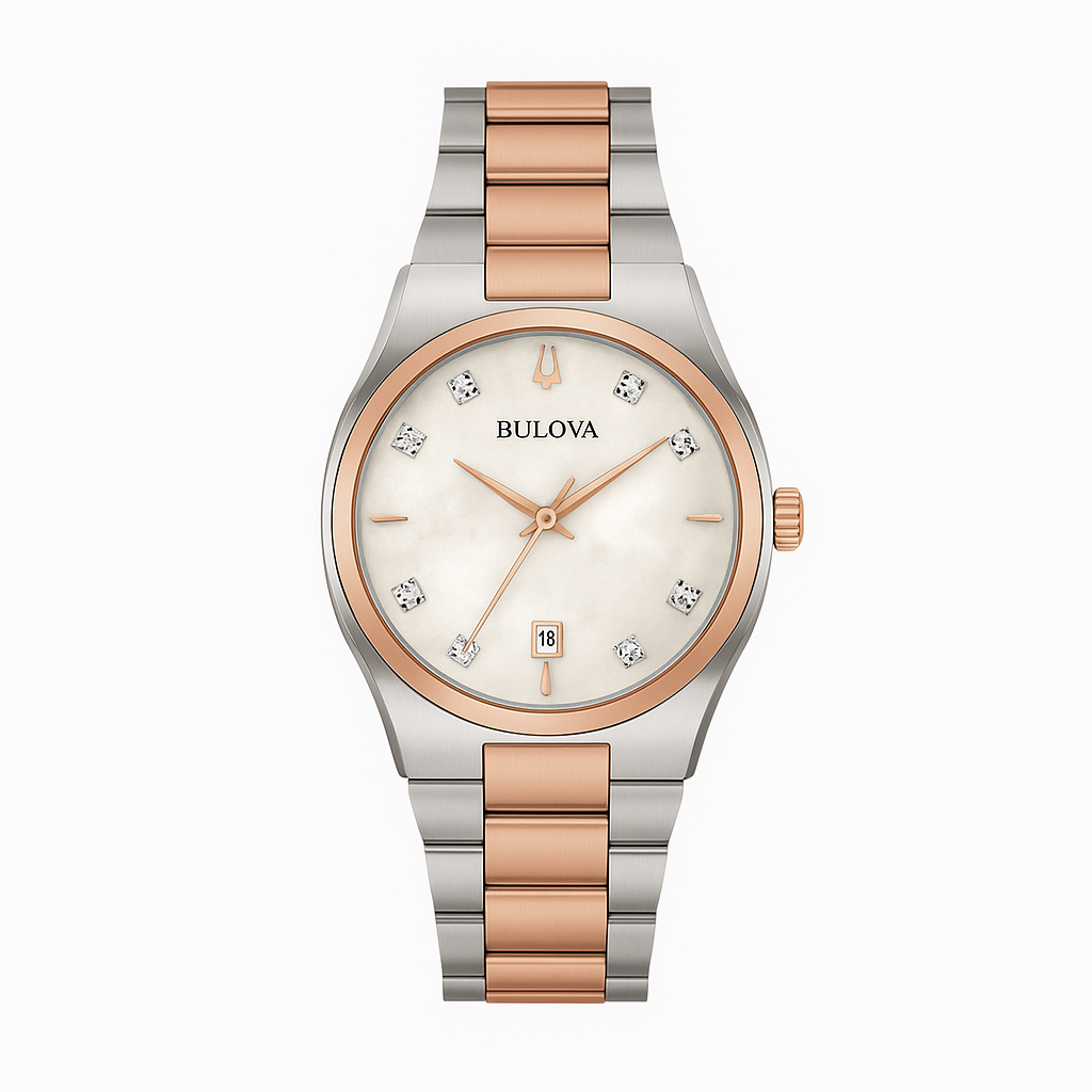 Reloj Bulova Surveyor Diamantes 98P199