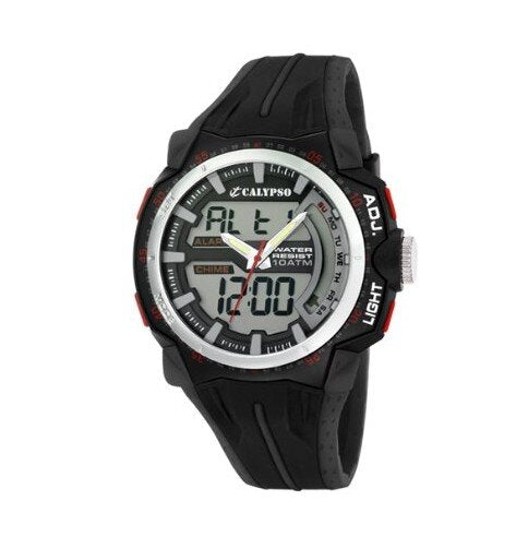Reloj Calypso by Lotus Anadigi K5539/1 Crono/Alarm/Luz/WR100m